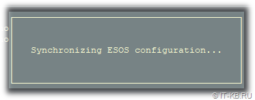 ESOS Sync configuration to new USB-drive