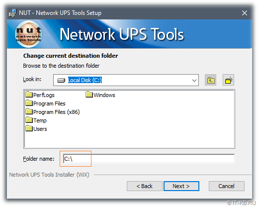 Network UPS Tools (NUT) Setup on Windows